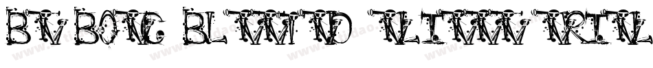 BT Bong Blasted Aliens Trial  TRIAL VERSION字体转换